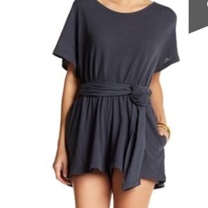 FREE PEOPLE Easy Street Knit Wrap Romper NWT